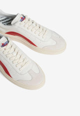 Dsquared2 Rider Leather Lace-Up Sneakers White SNM044101504118_M4050