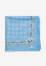 Ralph Lauren Paisley Print Bandana Scarf Blue 455936179003_400