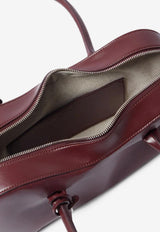 Stella McCartney Ryder Faux Leather Shoulder Bag Burgundy 7B0138WP0533_6017