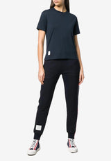 Thom Browne Relaxed Jersey T-shirt Navy FJS036A05398_415