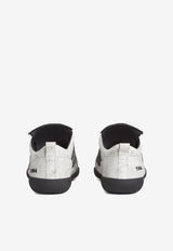 Dsquared2 Soccer Lace-Up Leather Sneakers White SNM036143108439_M072