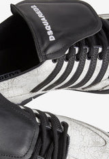 Dsquared2 Soccer Lace-Up Leather Sneakers White SNM036143108439_M072