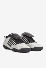 Dsquared2 Soccer Lace-Up Leather Sneakers White SNM036143108439_M072