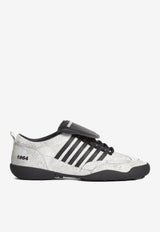 Dsquared2 Soccer Lace-Up Leather Sneakers White SNM036143108439_M072