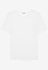 Anine Bing Pia Short-Sleeved T-shirt Off-white A0811200_OFW26