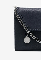 Stella McCartney Falabella Leather Chain Clutch Midnight Blue 581238W9132_4061
