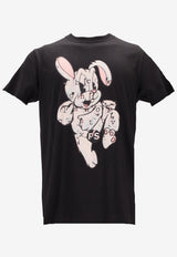 Paul Smith Bunny Print Slim T-shirt Black M2R010RPP5132_79