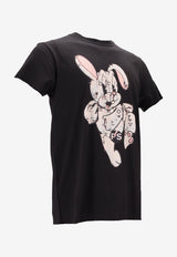 Paul Smith Bunny Print Slim T-shirt Black M2R010RPP5132_79