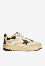 Golden Goose DB Forty2 Leather Sneakers Beige GWF00630F005745_11395