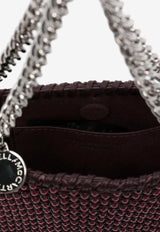 Stella McCartney Mini Falabella Crystal Tote Bag Bordeaux 700109WP0329_6008
