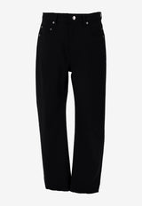 Rick Owens Detroit Cut Straight-Leg Jeans Black RP01E7324ZL_09