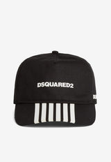 Dsquared2 Boxer Stripe Baseball Cap Black BCM093405C00001_M063