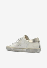 Golden Goose DB Super-Star Distressed Leather Sneakers White GWF00101F007558_10698
