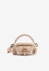 Chloé Small Shiny Leather Camera Bag Beige CHC24AS534N83_24Q_Sweet Beige_32772804