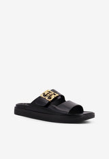 Givenchy 4G Liquid Leather Slides Black BE309UE2CF_1_Black_32772841