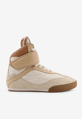 Chloé Kick High-Top Sneakers Beige CHC25U07HSL_6H1_H1 TENDER PEACH_32772803