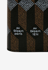 La Rose Bandana-Shaped Leather Shoulder Bag Burgundy LEMBAG_BDX