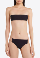 Courrèges Illusion Bikini Set Black 225JMB047PA0127_9999