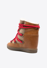 Isabel Marant Nowles Suede Snow Boots Brown BO0039FAA3O50S_50CM