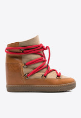Isabel Marant Nowles Suede Snow Boots Brown BO0039FAA3O50S_50CM