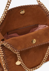 Stella McCartney Mini Falabella Suede Bag Brown 371223WP0543_5742