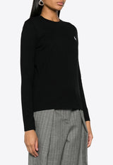 Ralph Lauren Long-Sleeved Logo T-shirt Black 211898699003_001