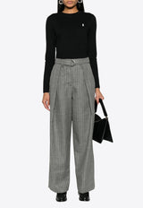 Ralph Lauren Long-Sleeved Logo T-shirt Black 211898699003_001