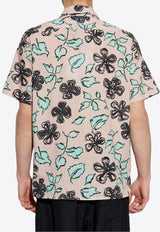 Paul Smith Floral Print Short-Sleeved Shirt Multicolor M2R695UP22309_20
