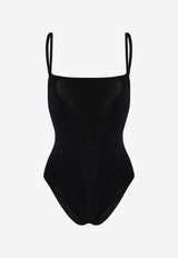 Lido Tre Square-Neck One-Piece Swimsuit Black TRE_Black