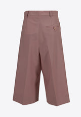 Stella McCartney Wool Culotte Pants Pink 640251SSA36_5765
