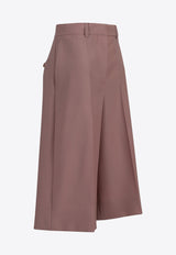 Stella McCartney Wool Culotte Pants Pink 640251SSA36_5765