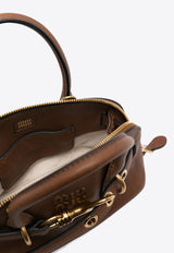 Miu Miu Aventure Nappa Leather Top Handle Bag Brown 5BP090VOOO2BBL_F0316