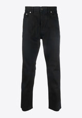 Golden Goose DB Slim-Leg Washed-Out Jeans Black GMP00290P000622_90100
