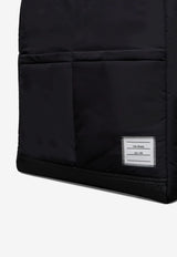 Thom Browne Poly Twill Canvas Shoulder Bag Black UAG228A07259_001