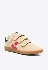 Isabel Marant Beth Baskets Suede Low-Top Sneakers Beige BK0013FAC1E09S_TFRU