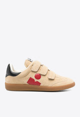 Isabel Marant Beth Baskets Suede Low-Top Sneakers Beige BK0013FAC1E09S_TFRU