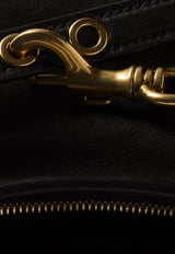 Miu Miu Aventure Leather Shoulder Bag Black 5BC182VOOO2BBL_F0002