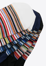 Paul Smith Signature Stripes Loafer Socks - Set of 3 Multicolor M1ASOCKP599C_1A