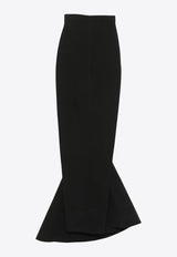 Rick Owens Lido Maxi Skirt Black RO01E7375PCVS_09