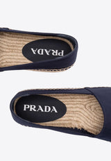 Prada Triangle Logo Canvas Espadrilles Navy 2DE155FG0003LKE_F0124
