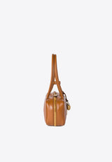 Miu Miu Beau Leather Shoulder Bag Cognac 5BB173VOTM2CRW_F0046