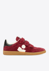 Isabel Marant Beth Baskets Suede Low-Top Sneakers Burgundy BK0013FAC1E09S_BYEC