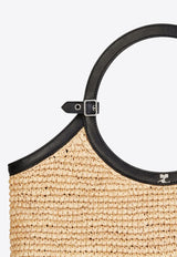 Courrèges Holy Raffia Tote Bag Beige 225GSA180RA0001_0079