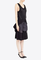 Maison Margiela Anonymity of The Lining Mini Layered Dress Black S51DD0029MTN059_900