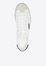Prada Lane Leather Low-Top Sneakers White 2EE394FG000Y5T_F0944