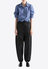 Prada Nylon Belted Track Pants Black 22H939SOOO1WQ8_F0002