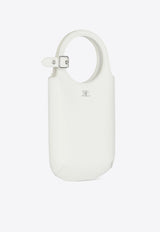 Courrèges Slim Holy Leather Handbag White 225GSA178CR0065_0011