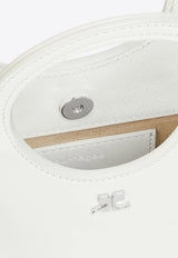 Courrèges Slim Holy Leather Handbag White 225GSA178CR0065_0011