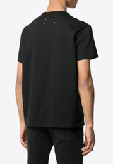Maison Margiela Distorted Logo T-shirt Black S30GC0701S22816_900