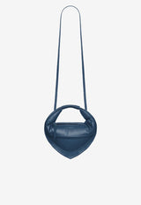 Federico Cina Midi Tortellino Top Handle Bag Blue MDB0101_BLUE